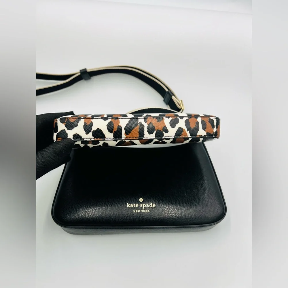 Kate Spade Duet Leopard Crossbody Bag